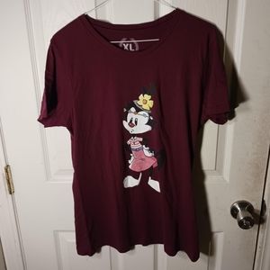 TeePublic's Women's Animaniacs Dot Graphic T-shirt